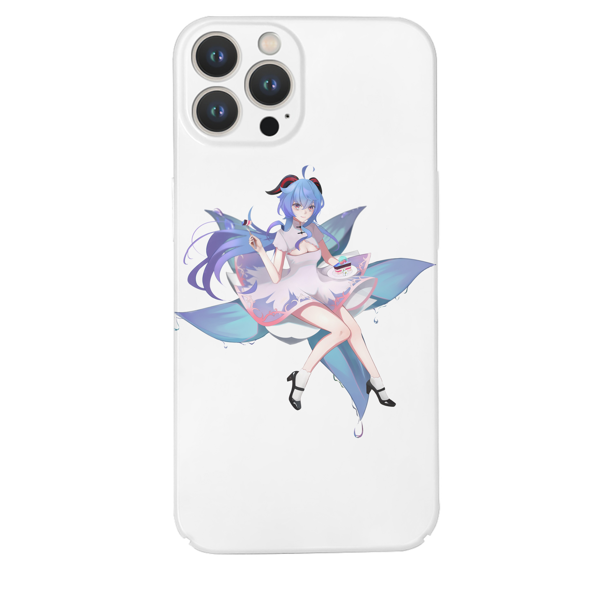 げんし神 甘雨 かんう genshin Ganyu 【iPhone 14シリーズ対応】ハードケース